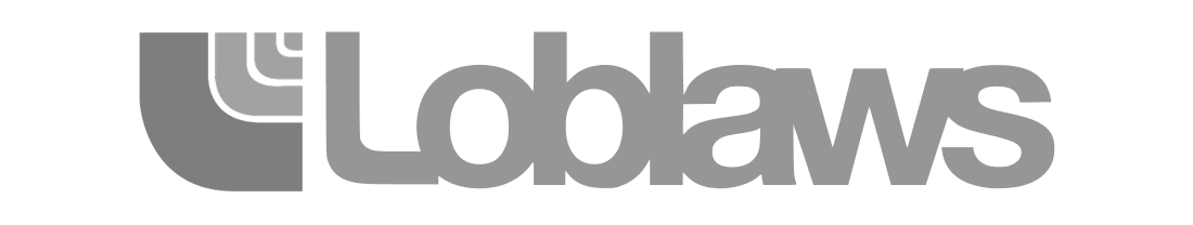 Loblaws company logo with stylized geometric design to the left of the text.